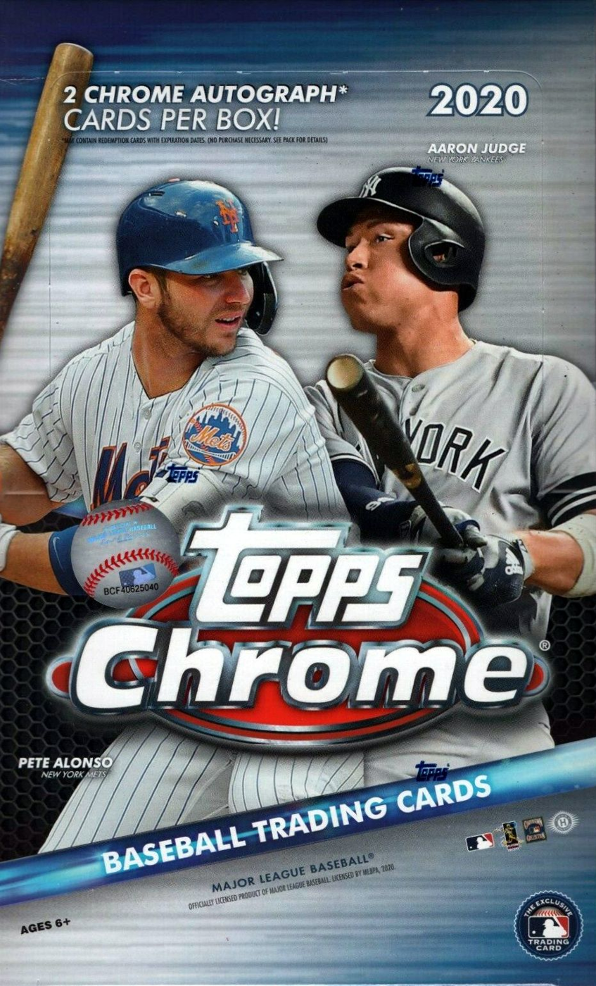 2020 Topps Chrome Baseball Hobby Box