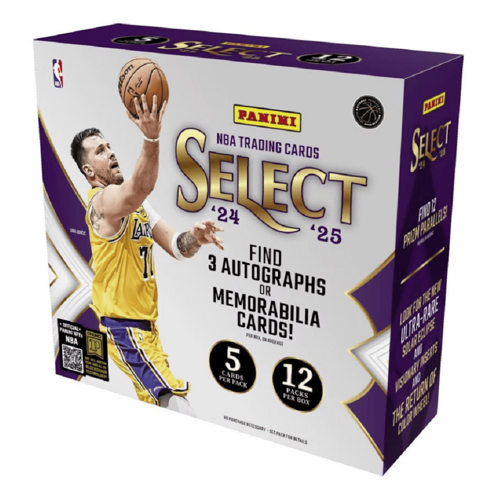 2025 Panini Select Basketball Hobby Box