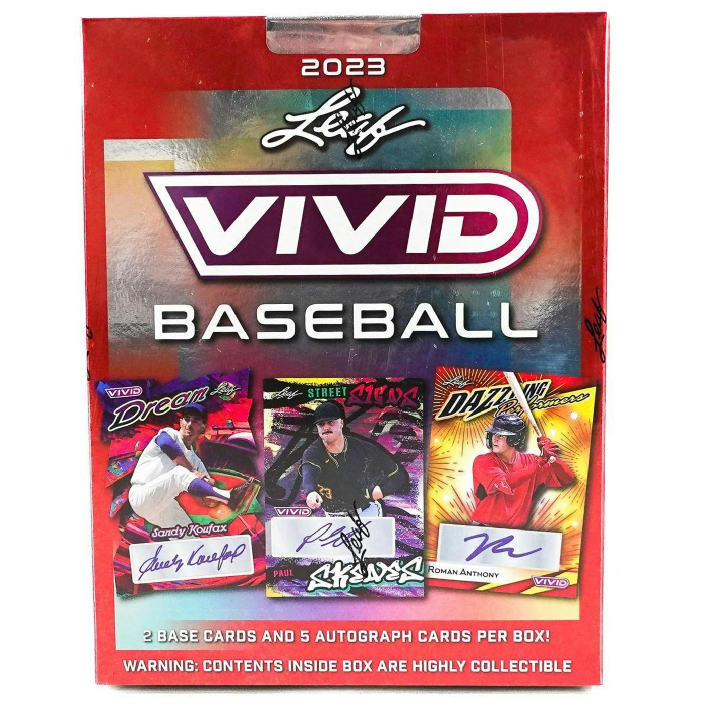 2023 Leaf Vivid Boxing Hobby Box