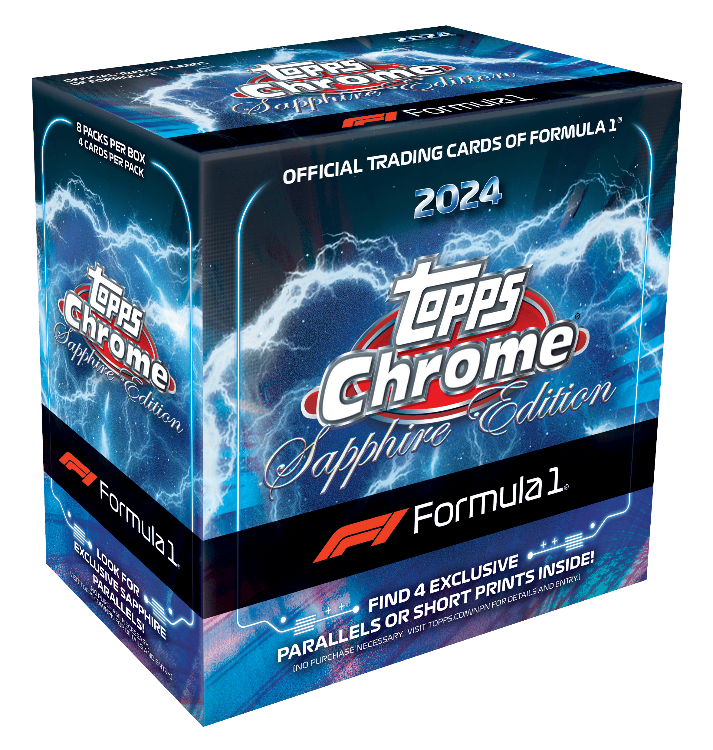 2024 Topps Chrome Sapphire Formula 1 Hobby Box