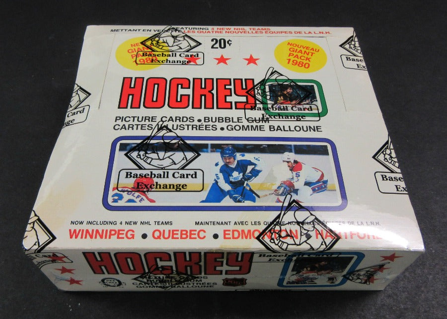1979-80 O-Pee-Chee Hockey Wax Box
