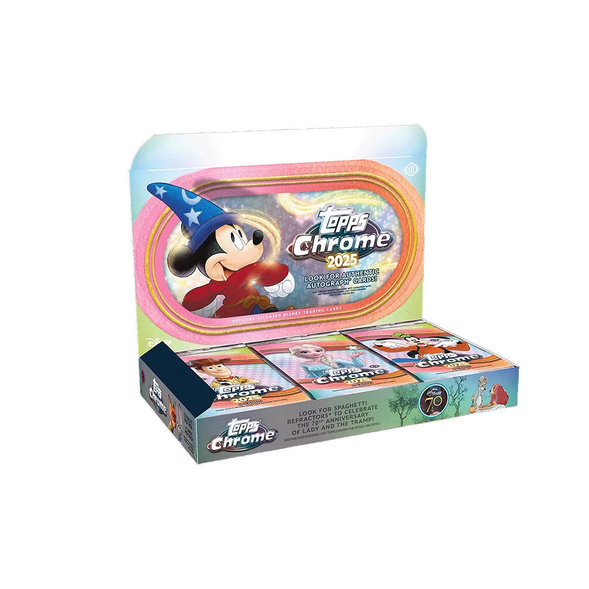 2025 Topps Chrome Golf Hobby Box
