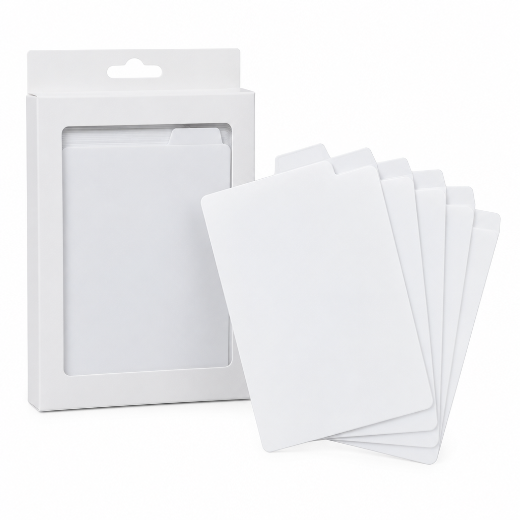 Trading Card Dividers with Write-On Tabs
